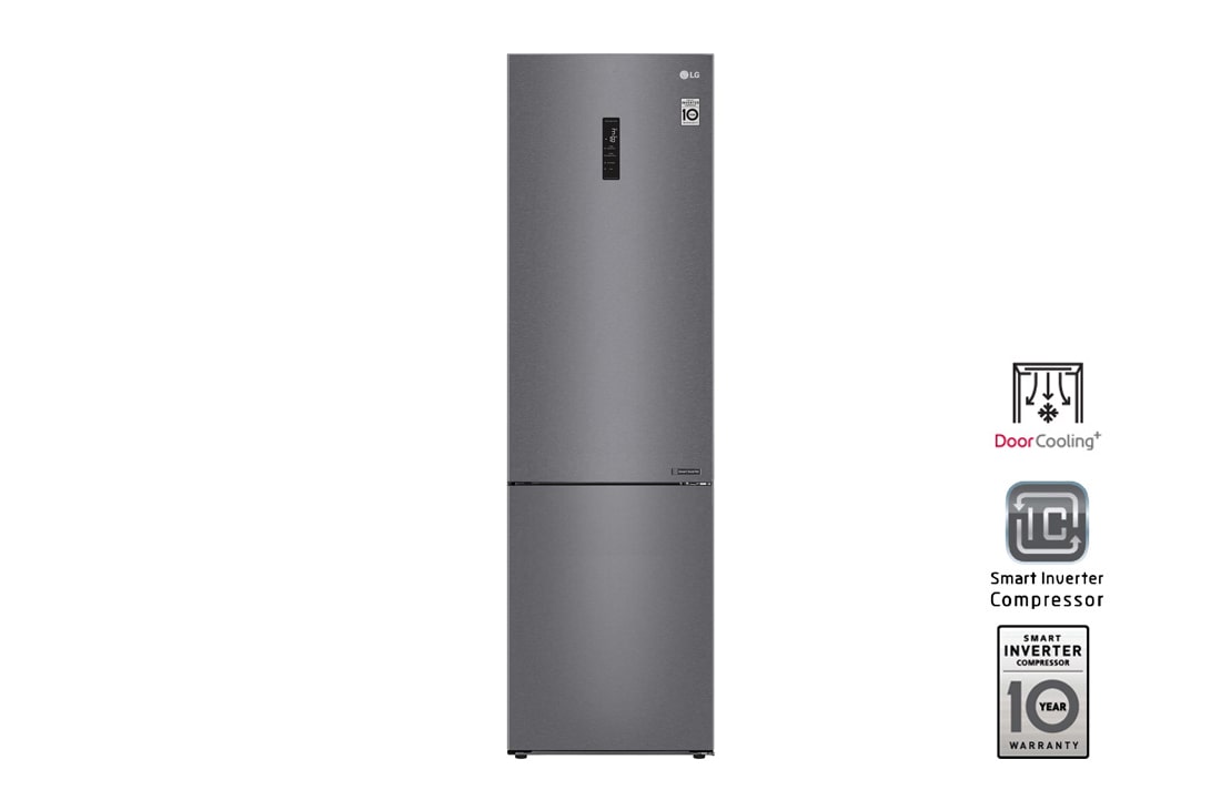 LG Холодильник LG GA-B509CLSL | 419л | DoorCooling⁺ | Тёмный графит, GA-B509CLSL