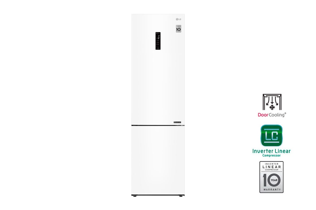 LG Холодильник LG GA-B509CVQZ | DoorCooling⁺ | 419л | Белый, GA-B509CVQZ