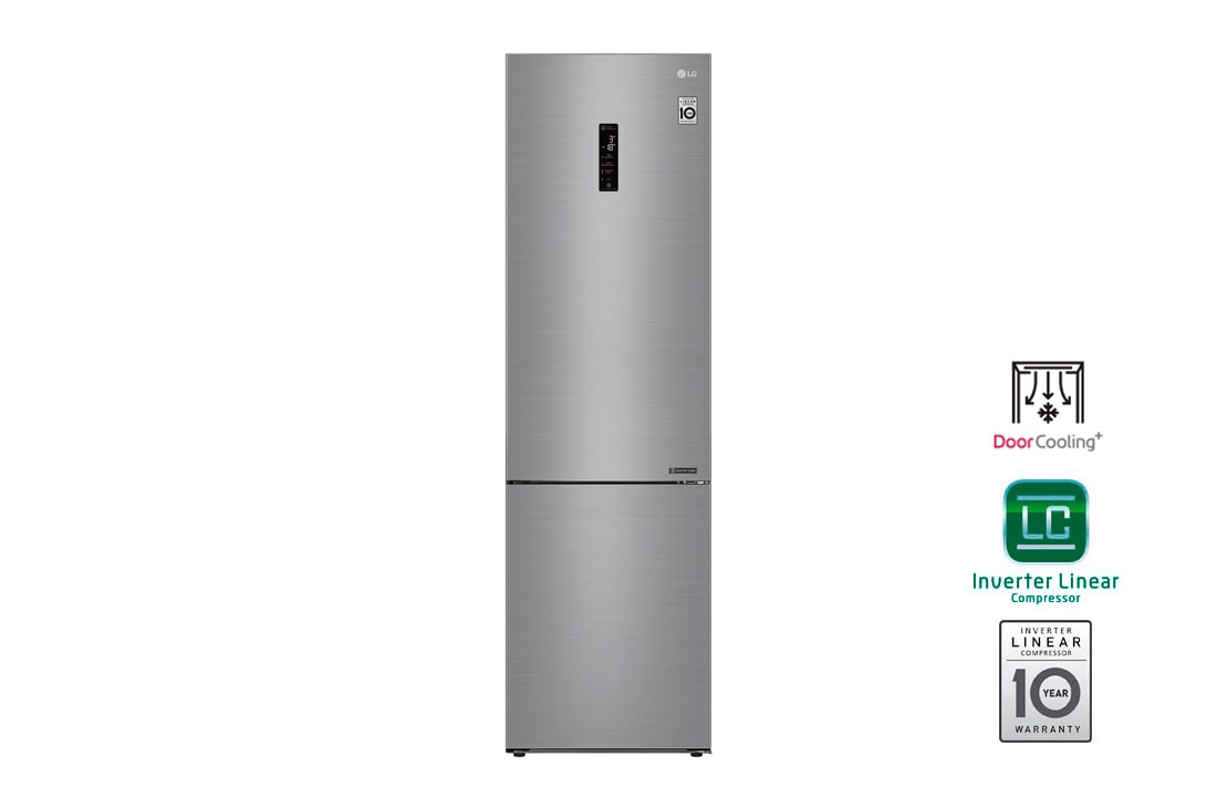 LG Холодильник LG GA-B509CMQZ | DoorCooling⁺ | 419л | Серебристый, GA-B509CMQZ