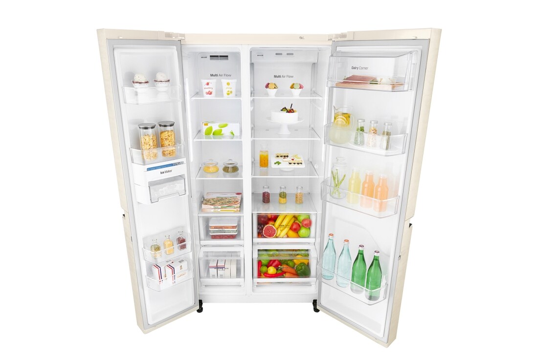 LG Холодильник LG GC-B247SEDC | 687л | DoorCooling+ | Бежевый | LG ThinQ, GC-B247SEDC, thumbnail 12