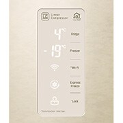 LG Холодильник LG GC-B247SEDC | 687л | DoorCooling+ | Бежевый | LG ThinQ, GC-B247SEDC, thumbnail 9