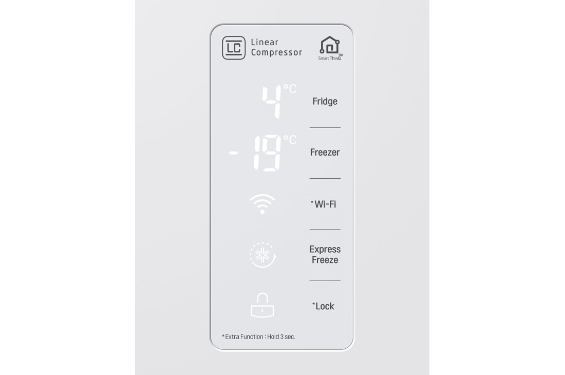 LG Холодильник LG GC-B247SVDC | 687л | DoorCooling+ | Белый | LG ThinQ, GC-B247SVDC, thumbnail 11