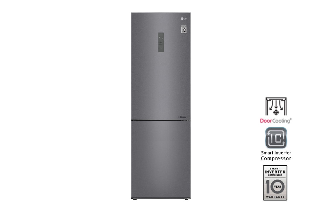 LG Холодильник LG GA-B459CLWL | DoorCooling⁺ | 374л | Темный Графит, GA-B459CLWL