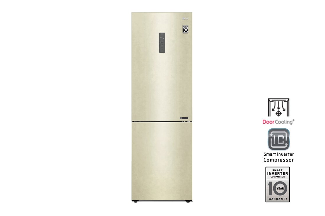 LG Холодильник LG GA-B459CEWL | 341л | 595 x 1860 x 682 мм | DoorCooling⁺, GA-B459CEWL