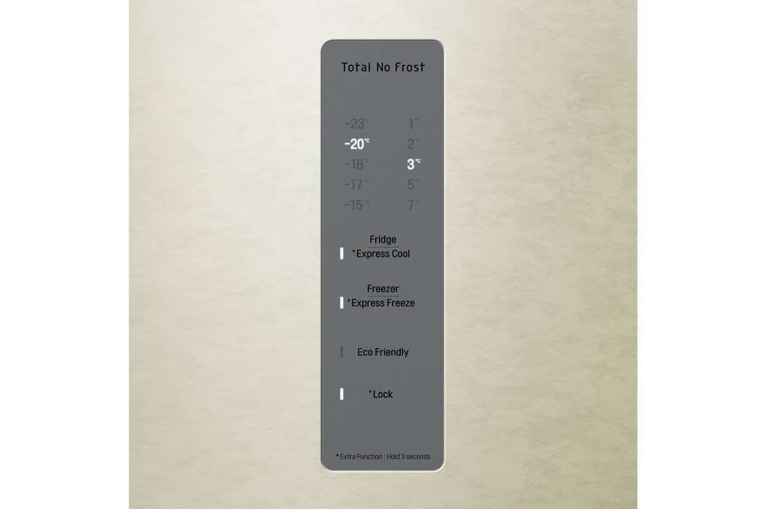 LG Холодильник LG GA-B459CEWL | 374л | DoorCooling⁺ | Бежевый, GA-B459CEWL, thumbnail 2