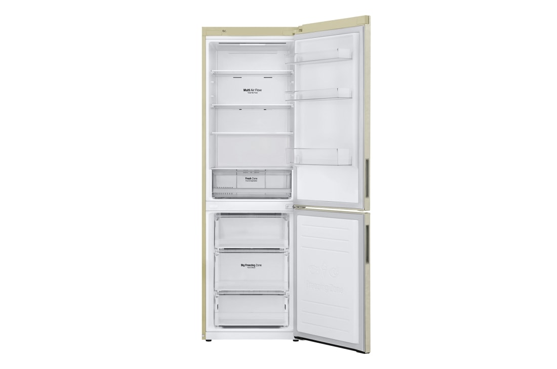 LG Холодильник LG GA-B459CEWL | 374л | DoorCooling⁺ | Бежевый, GA-B459CEWL, thumbnail 3