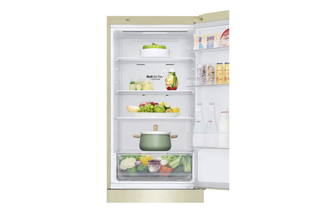LG Холодильник LG GA-B459CEWL | 374л | DoorCooling⁺ | Бежевый, GA-B459CEWL, thumbnail 6
