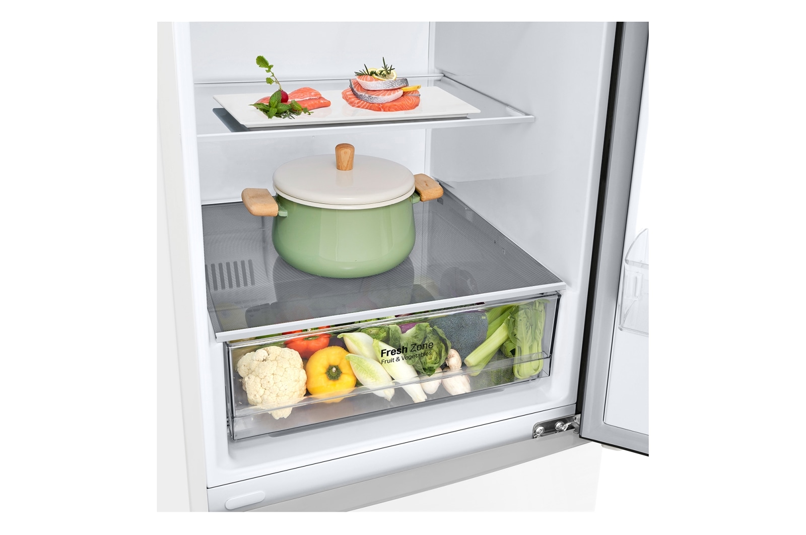 Холодильник LG GA-B509CQWL - купить, цены, отзывы | LG RU