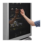 LG Винный шкаф LG SIGNATURE | 65 бутылок, Настраиваемые камеры, LG ThinQ, LSR200RU, thumbnail 3