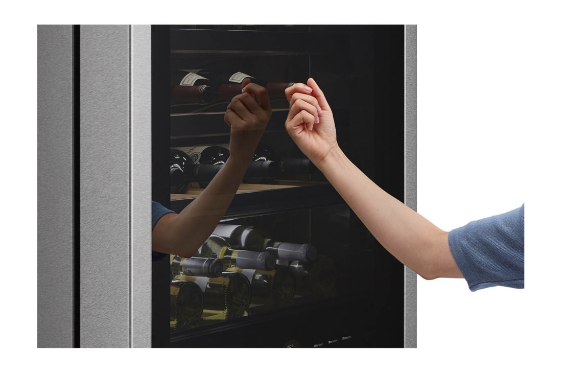 LG Винный шкаф LG SIGNATURE | 65 бутылок, Настраиваемые камеры, LG ThinQ, LSR200RU, thumbnail 3