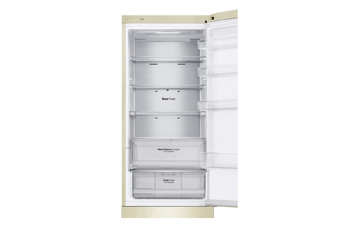 LG Холодильник LG GA-B509CETL | 419л | DoorCooling+ | Бежевый, GA-B509CETL, thumbnail 4