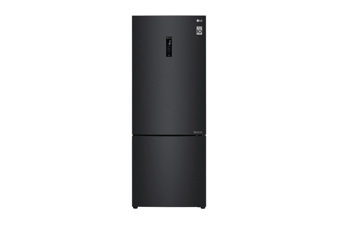 LG Объем 500л | DoorCooling+ | Матовый черный | Moist Balance Crisper, Складная полка, Wi-Fi, GC-B569PBCZ