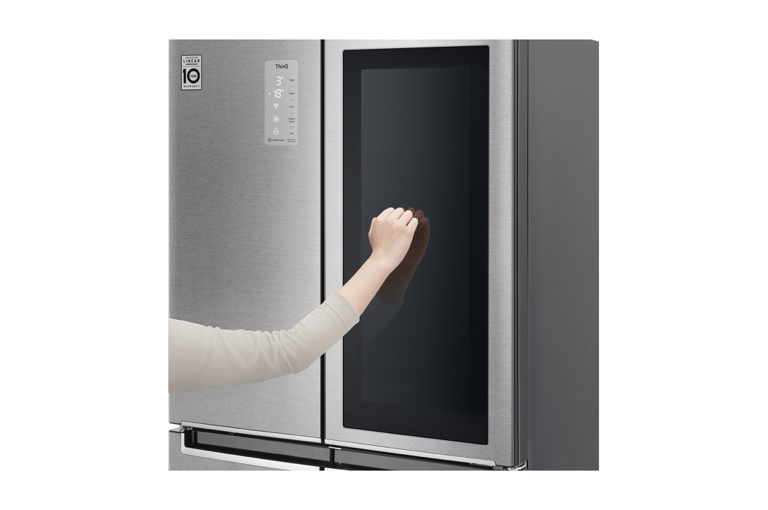 LG Холодильник LG GC-Q22FTAKL 595л | InstaView Door-in-Door | Стальной, GC-Q22FTAKL, thumbnail 4