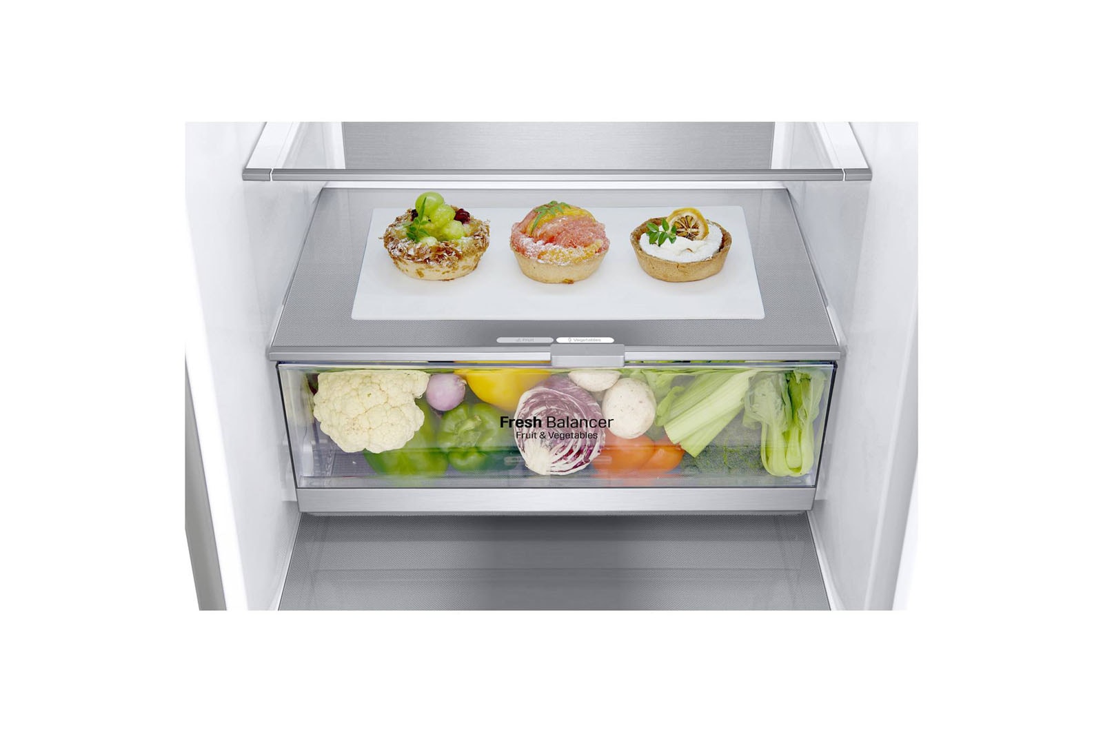 Холодильник LG GA-B509SAUM с технологией DoorCooling | LG RU