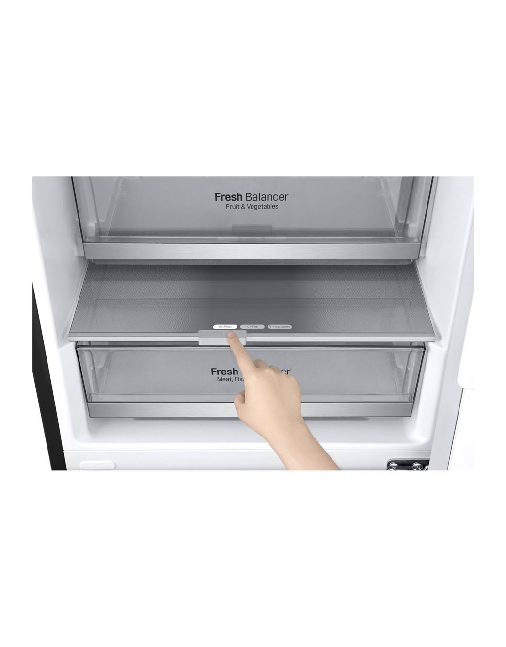 Холодильник LG GA-B509SBUM с технологией DoorCooling | LG RU