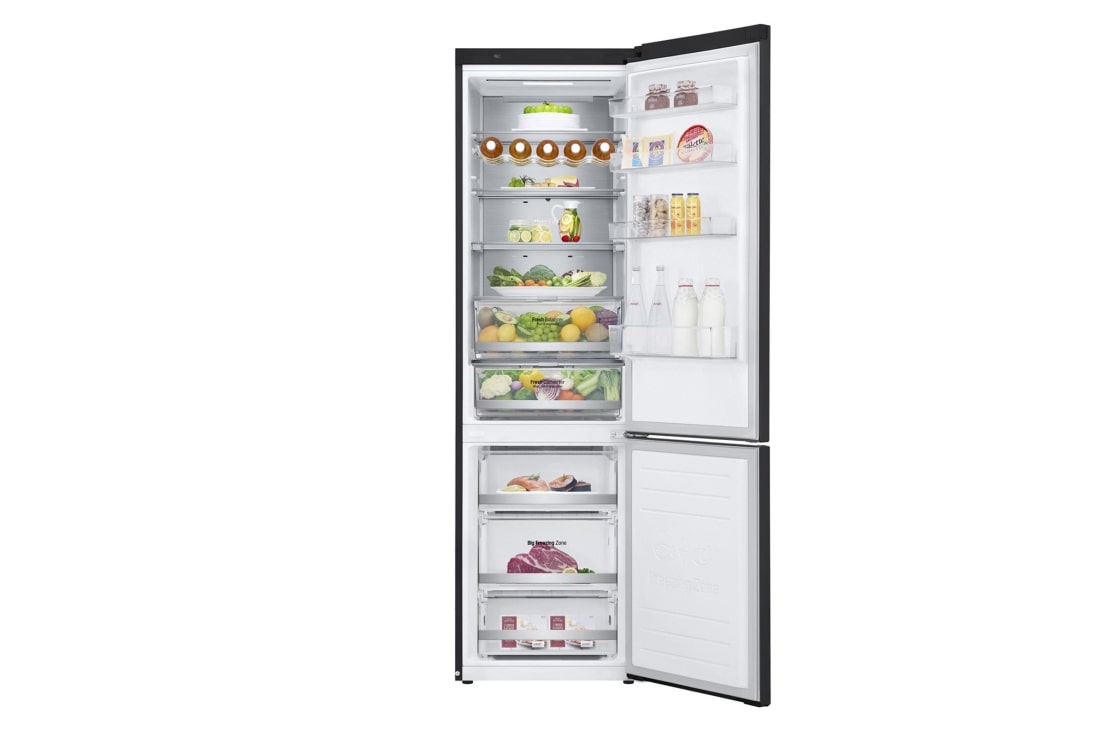 LG Холодильник LG GA-B509SBUM | Объем 419л | DoorCooling+ | Зоны свежести | Metal Fresh | Складная полка | Винная полка | Черный матовый, GA-B509SBUM, thumbnail 2