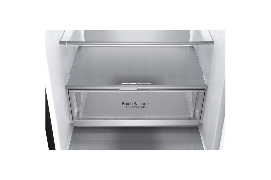 LG Холодильник LG GA-B509SBUM | Объем 419л | DoorCooling+ | Зоны свежести | Metal Fresh | Складная полка | Винная полка | Черный матовый, GA-B509SBUM, thumbnail 6