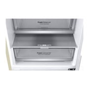 LG Объем 419л | DoorCooling+ | Бежевый | Зоны свежести, Metal Fresh, Складная полка, Винная полка, Wi-Fi, GA-B509SEUM, thumbnail 3