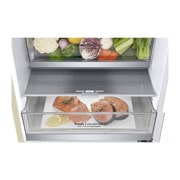LG Объем 419л | DoorCooling+ | Бежевый | Зоны свежести, Metal Fresh, Складная полка, Винная полка, Wi-Fi, GA-B509SEUM, thumbnail 4