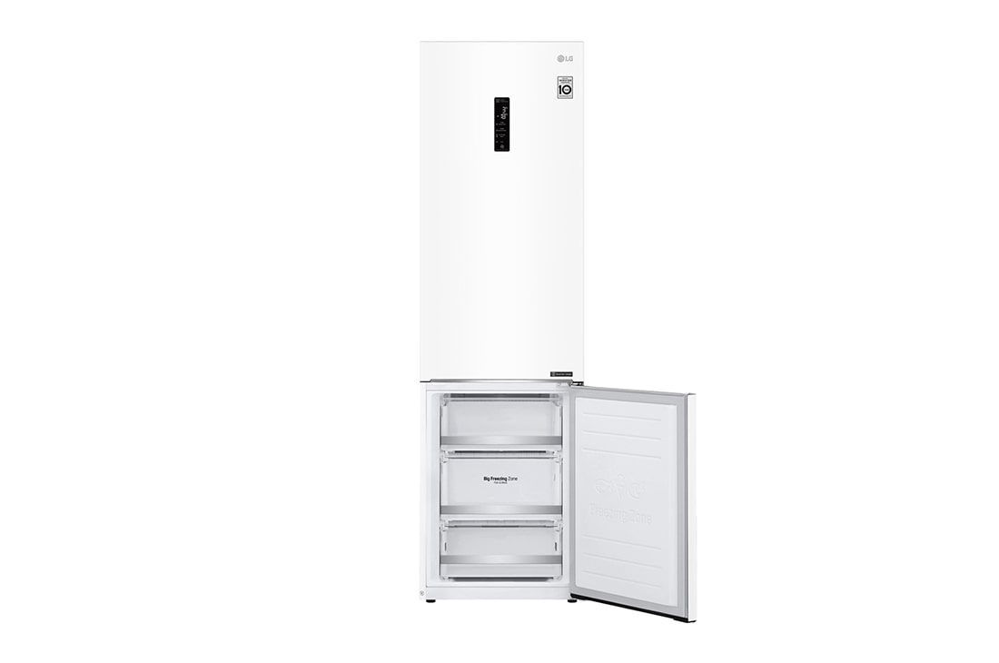 LG Объем 419л | DoorCooling+ | Белый | Зоны свежести, Metal Fresh, Складная полка, Винная полка, Wi-Fi, GA-B509SVUM, thumbnail 4