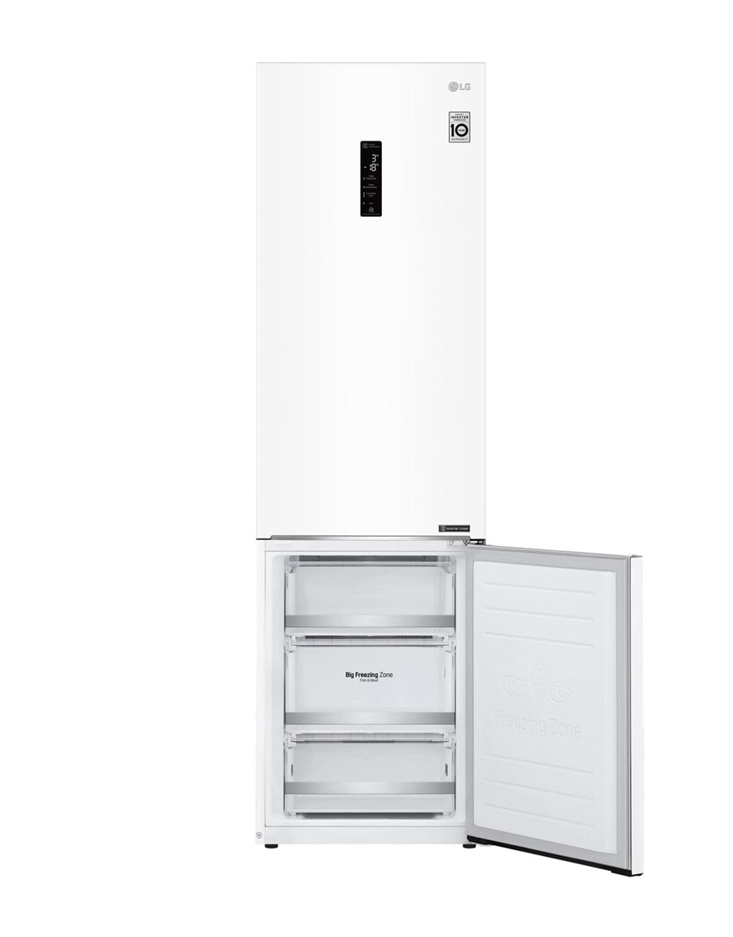 Холодильник Lg Gw B509cqzm Белый Купить