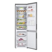 LG Холодильник LG GA-B509CCUM | Объем 419л | DoorCooling+ | Зоны свежести | Metal Fresh | Складная полка | Винная полка | Тёмный мрамор, GA-B509CCUM, thumbnail 2