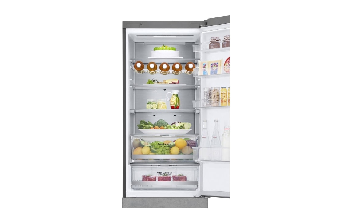 LG Холодильник LG GA-B509CCUM | Объем 419л | DoorCooling+ | Зоны свежести | Metal Fresh | Складная полка | Винная полка | Тёмный мрамор, GA-B509CCUM, thumbnail 4