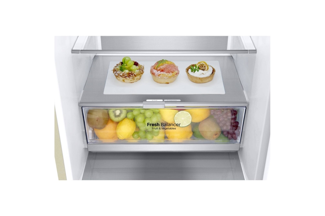 LG Холодильник LG GA-B459SEUM | 374л | DoorCooling+ | Бежевый, GA-B459SEUM, thumbnail 8