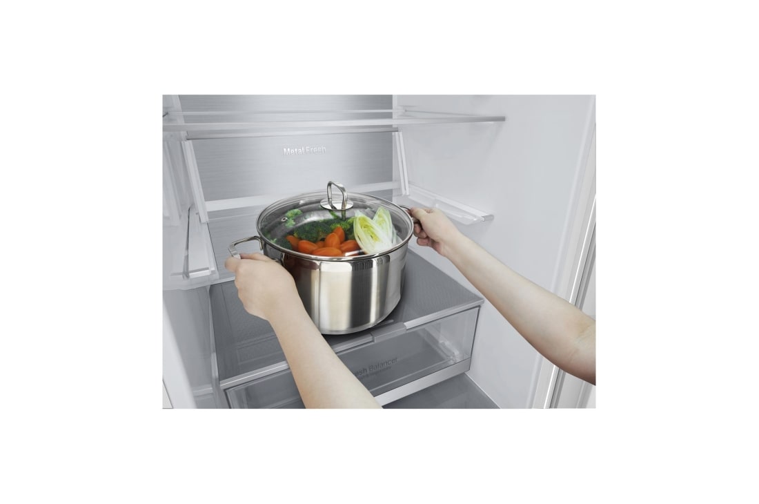 LG Холодильник LG GA-B459SQUM 374л | DoorCooling+ | Белый, GA-B459SQUM, thumbnail 10