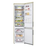 LG Объем 419л | DoorCooling+ | Бежевый | Зоны свежести, Metal Fresh, Складная полка, Винная полка, Wi-Fi, GA-B509CEUM, thumbnail 2