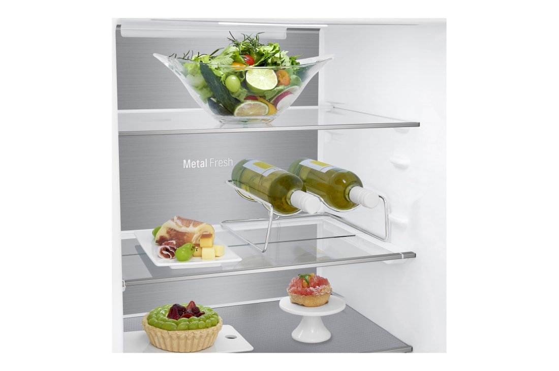 LG Холодильник LG GA-B459MAUM | Объем 341л | DoorCooling+ | Складная полка | Стальной, GA-B459MAUM, thumbnail 7