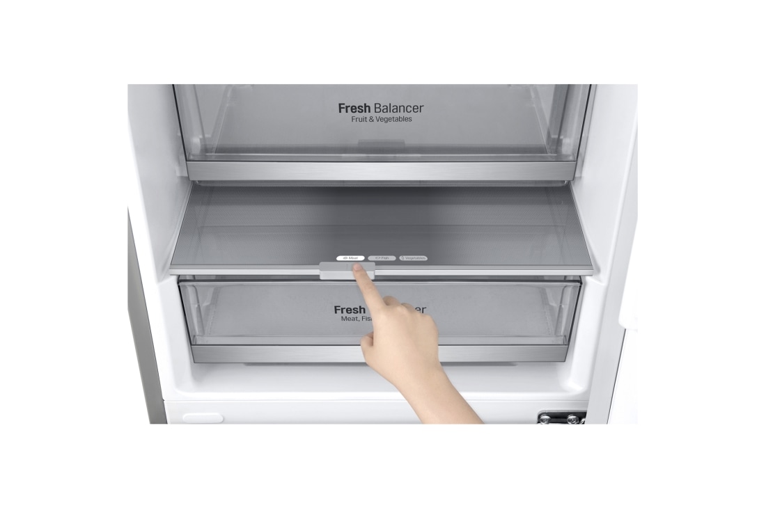 LG Холодильник LG GA-B509MAUM | 419л | DoorCooling+ | Стальной, GA-B509MAUM, thumbnail 9