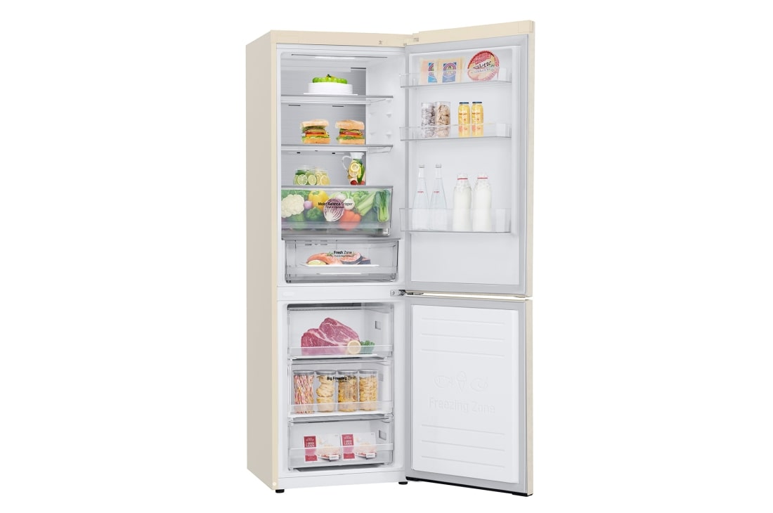 LG Объем 374л | DoorCooling+ | Бежевый | LG ThinQ, Wi-Fi, Складная полка, GA-B459MEQM, thumbnail 7