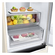 LG Объем 374л | DoorCooling+ | Бежевый | LG ThinQ, Wi-Fi, Складная полка, GA-B459MEQM, thumbnail 11