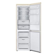 LG Объем 374л | DoorCooling+ | Бежевый | LG ThinQ, Wi-Fi, Складная полка, GA-B459MEQM, thumbnail 4