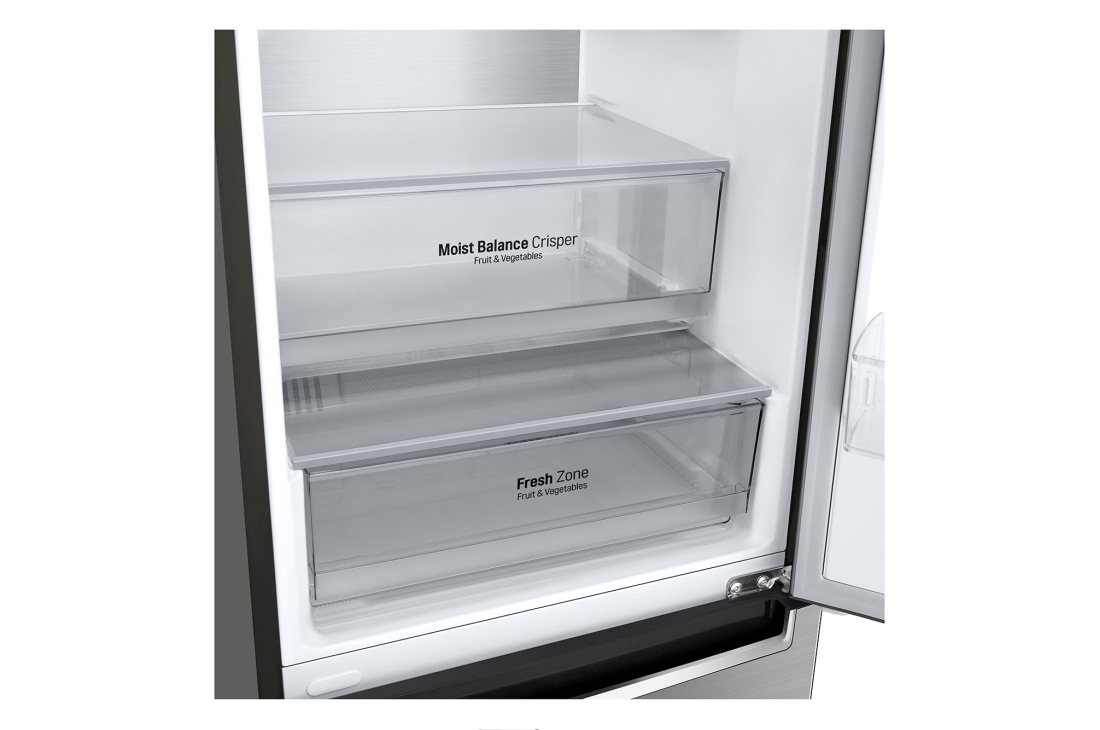 LG Холодильник LG GA-B459SMQM | Объем 341л | DoorCooling+ | Складная полка | Серебристый, storage space, GA-B459SMQM, thumbnail 10