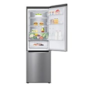 LG Холодильник LG GA-B459SMQM | Объем 341л | DoorCooling+ | Складная полка | Серебристый, front view, GA-B459SMQM, thumbnail 8