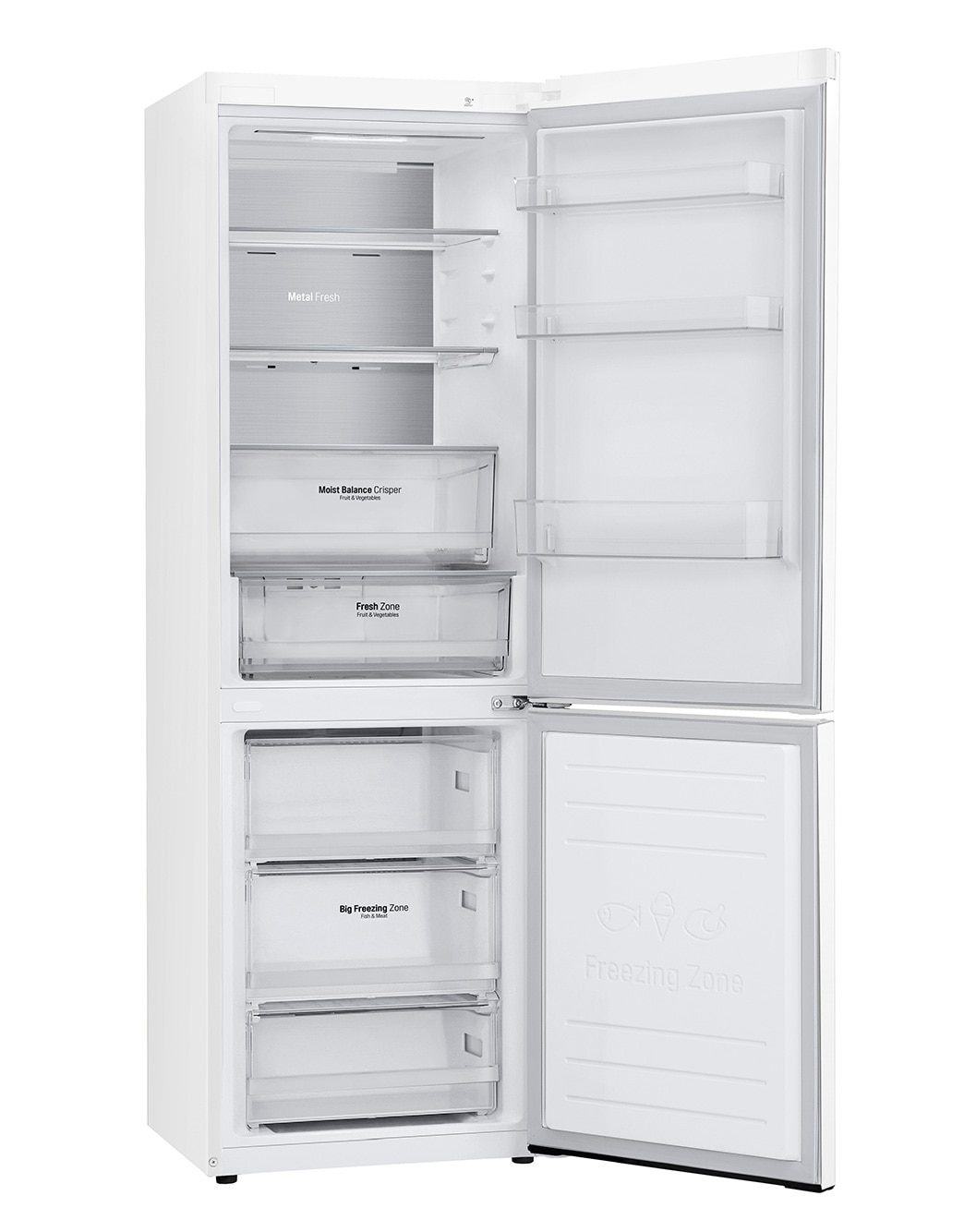 Холодильник LG GA-B459MQQM с технологией DoorCooling | LG RU