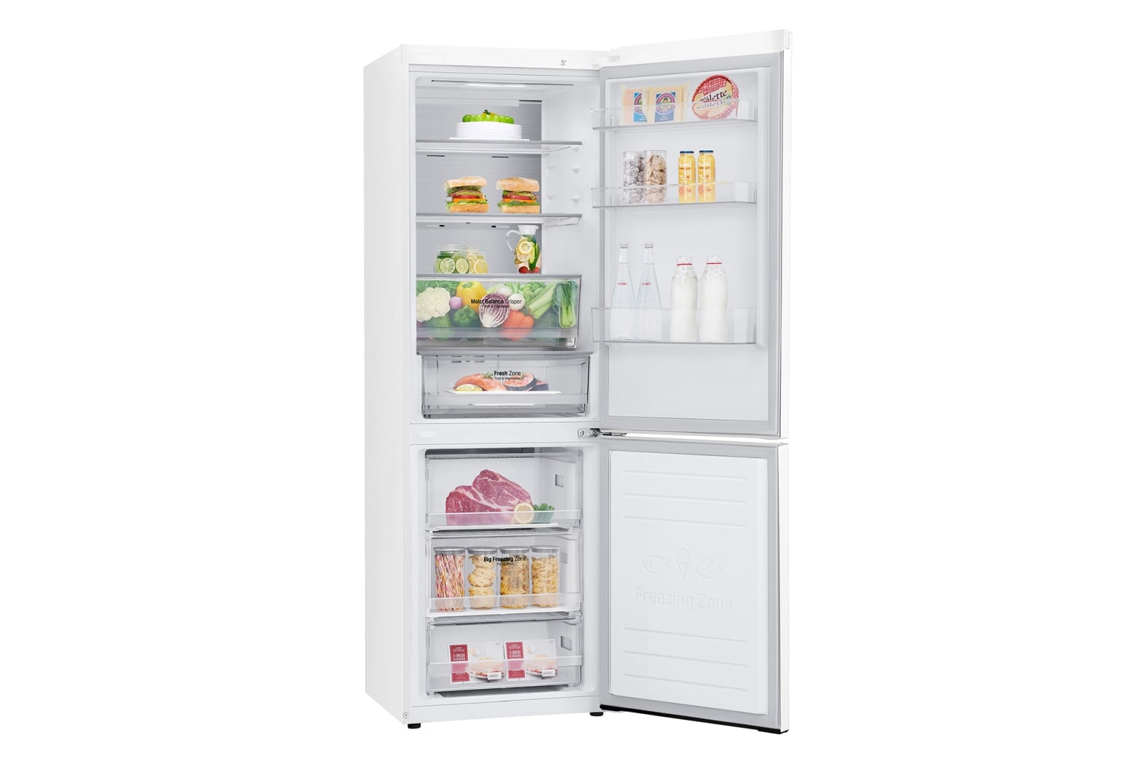 Холодильник LG GA-B459MQQM с технологией DoorCooling | LG RU