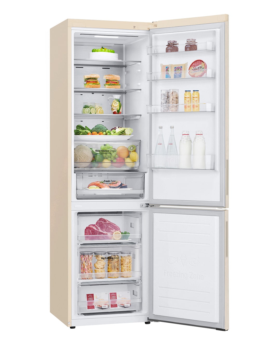 Холодильник LG GA-B509CEQM с технологией DoorCooling | LG RU