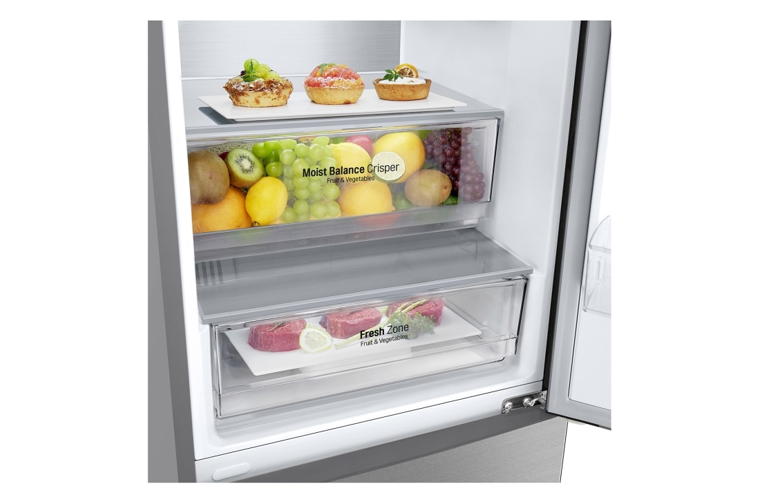 LG Холодильник LG GA-B509CAQM | Объем 419л | DoorCooling+ | ThinQ | Складная полка |Серебристый, GA-B509CAQM, thumbnail 10