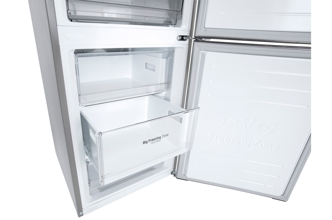 LG Холодильник LG GA-B509CAQM | Объем 419л | DoorCooling+ | ThinQ | Складная полка |Серебристый, GA-B509CAQM, thumbnail 11