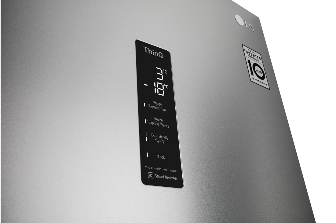 LG Холодильник LG GA-B509CAQM | Объем 419л | DoorCooling+ | ThinQ | Складная полка |Серебристый, GA-B509CAQM, thumbnail 15
