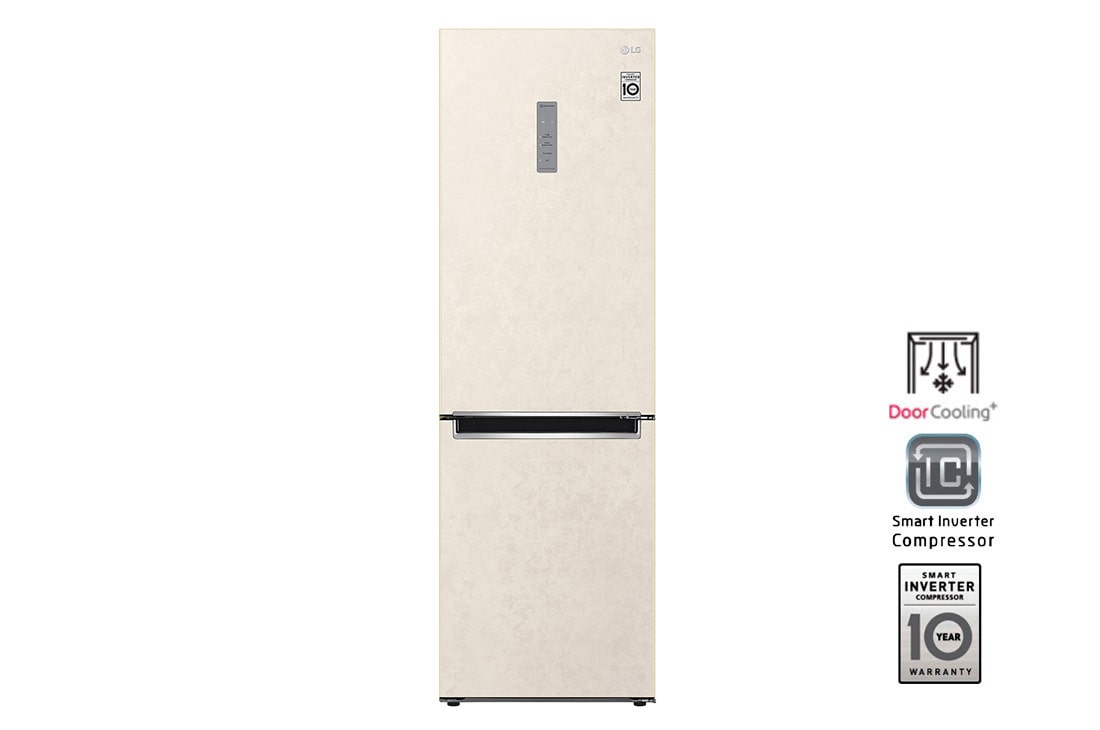 LG Холодильник LG GA-B459MEWL | DoorCooling⁺ | 374л | Бежевый, GA-B459MEWL