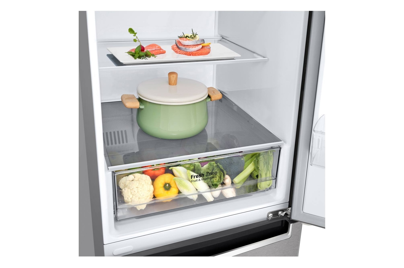 Холодильник LG GA-B509MAWL - купить, цены, отзывы | LG RU