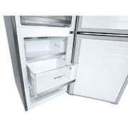 LG Объем 419л | DoorCooling+ | Серебристый | Зоны свежести, Metal Fresh, Складная полка, Винная полка, Wi-Fi, GA-B509CMUM, thumbnail 14