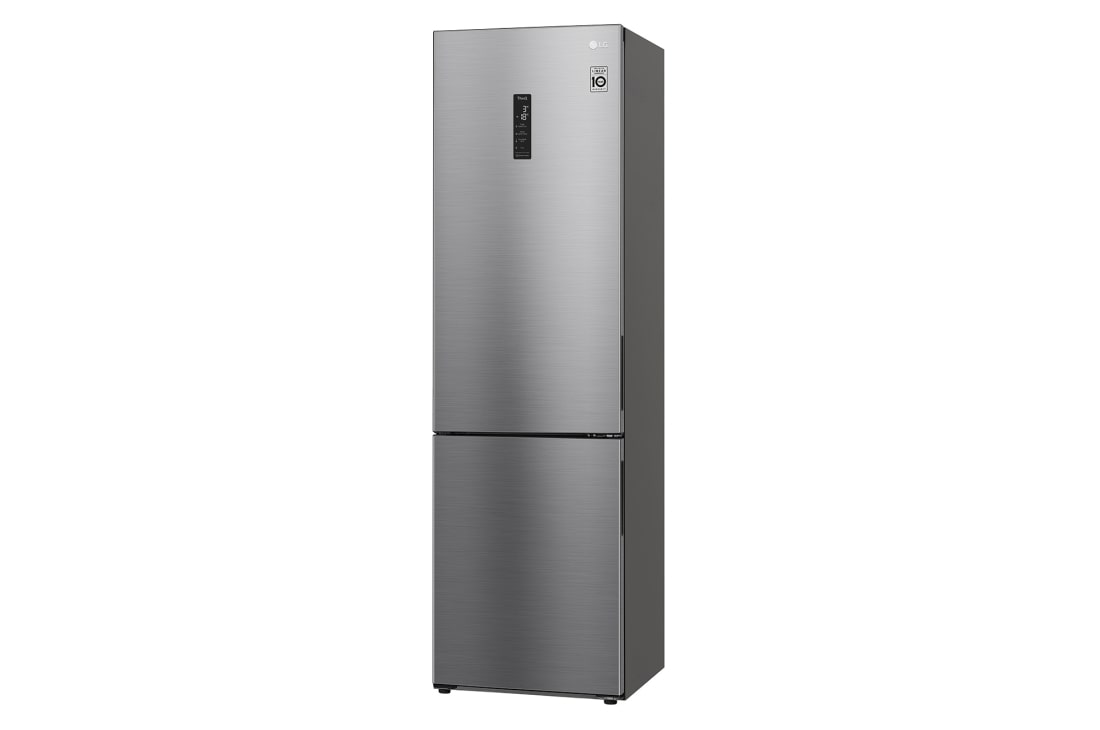 LG Объем 419л | DoorCooling+ | Серебристый | Зоны свежести, Metal Fresh, Складная полка, Винная полка, Wi-Fi, GA-B509CMUM, thumbnail 2