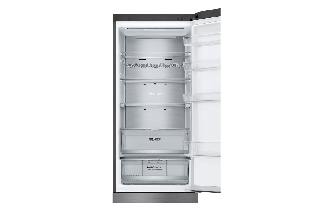 LG Объем 419л | DoorCooling+ | Серебристый | Зоны свежести, Metal Fresh, Складная полка, Винная полка, Wi-Fi, GA-B509CMUM, thumbnail 9