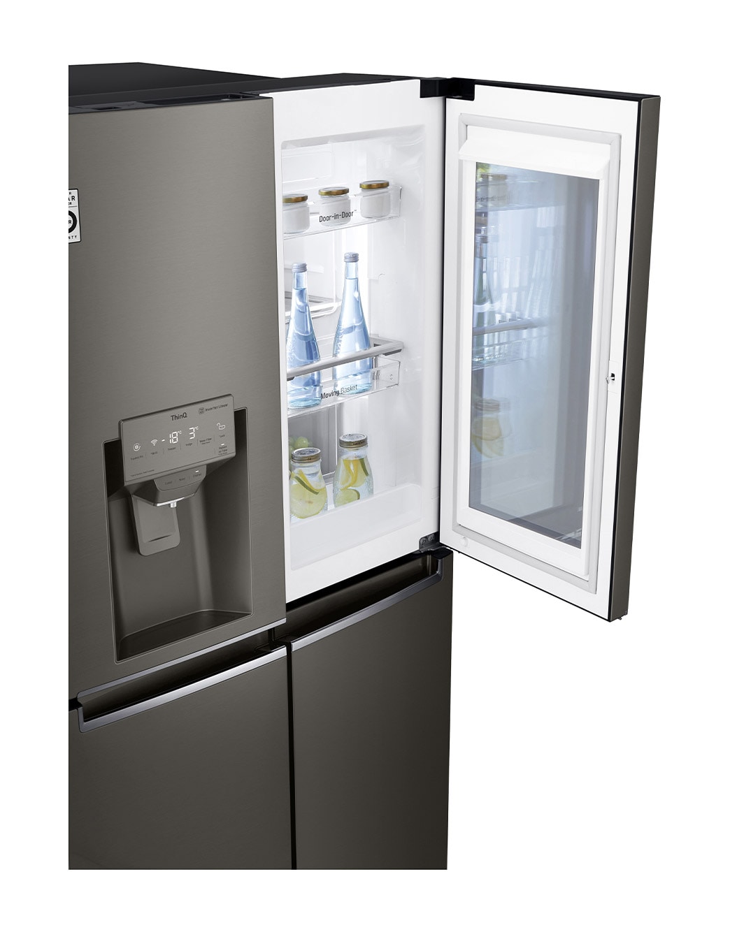 Холодильник LG GR-X24FMKBL - купить, цены, отзывы | LG RU
