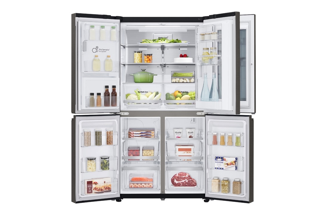 LG Холодильник LG GR-X24FMKBL | 563л | InstaView Door-in-Door | Графит, GR-X24FMKBL, thumbnail 3